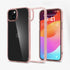 ACS07209 - iPhone 15 Series Ultra Hybrid Case in Natural Titanium showing the back